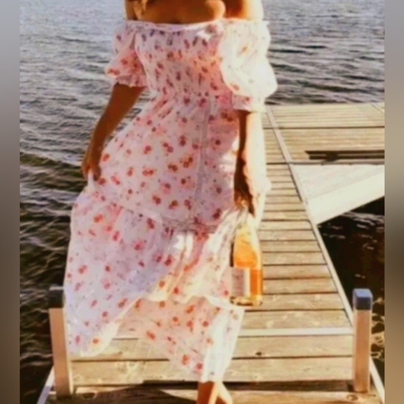 LoveShackFancy Floral Maxi Dress - Picture 9 of 15